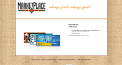 Desktop Screenshot of marketplacegrill.cashstar.com