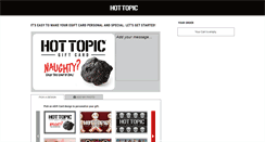 Desktop Screenshot of hottopic.cashstar.com