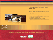 Tablet Screenshot of finaledesserts.cashstar.com