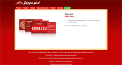 Desktop Screenshot of pizzahut.cashstar.com