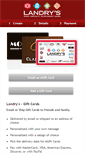 Mobile Screenshot of landrys.cashstar.com